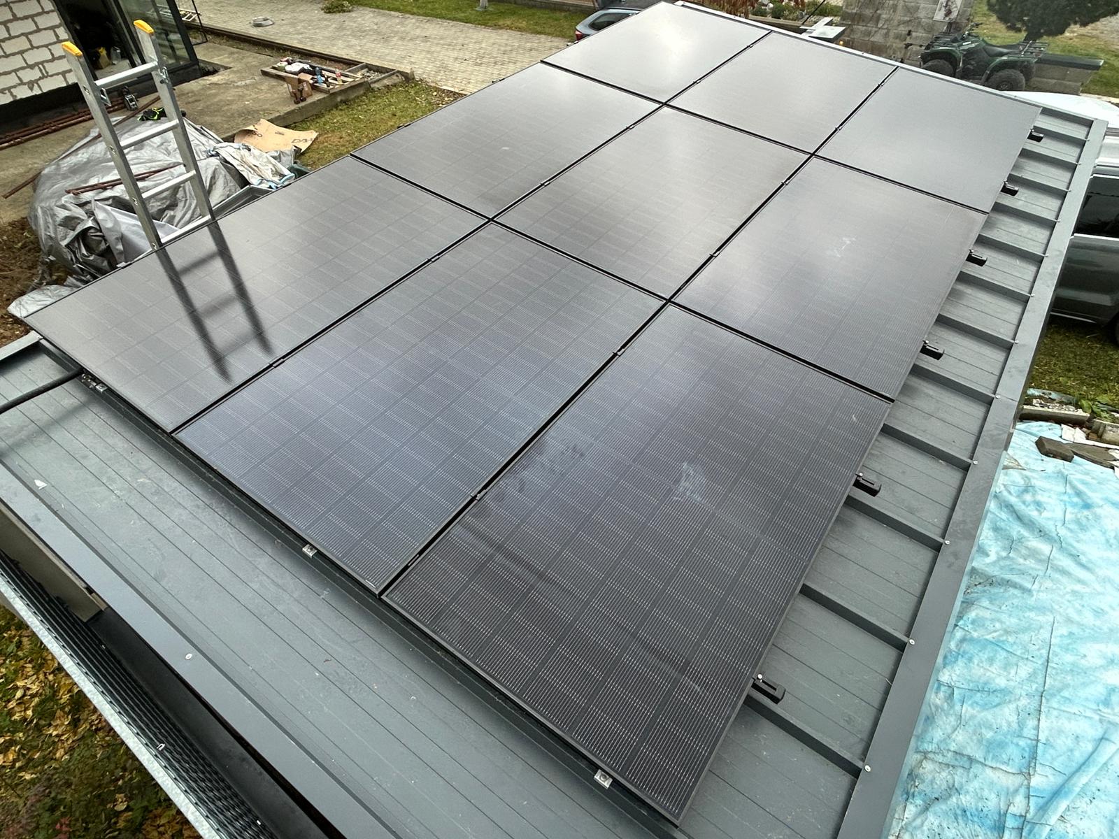 Lom nad Rimavicou – 12 kWp v troch stringoch – Lom nad Rimavicou